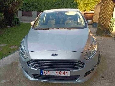Srebrny Używany 2016 Ford S-MAX S Minivan | 64 300 zł (Dość drogi) - Obraz 1/3