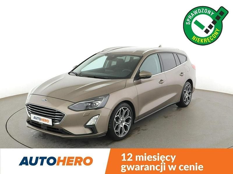 Beżowy Używany 2019 Ford Focus Kombi | 55 700 zł (Uczciwa cena) - Obraz 1/3