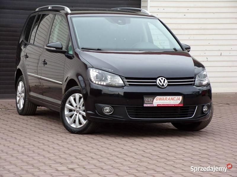 Czarny (metalik) Używany 2011 VW Touran Minivan | 35 790 zł - Obraz 1/4