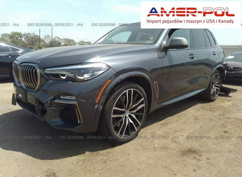 Czarny Używany 2020 BMW X5 M50 SUV | 213 000 zł - Obraz 1/1