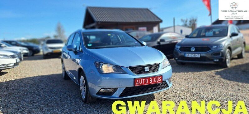 Srebrny (metalik) Używany 2013 Seat Ibiza ST Kombi | 25 900 zł (Uczciwa cena) - Obraz 1/4