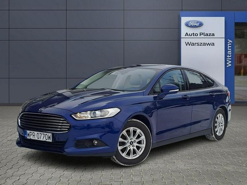 Niebieski Używany 2018 Ford Mondeo Trend Hatchback | 59 900 zł (Uczciwa cena) - Obraz 1/4