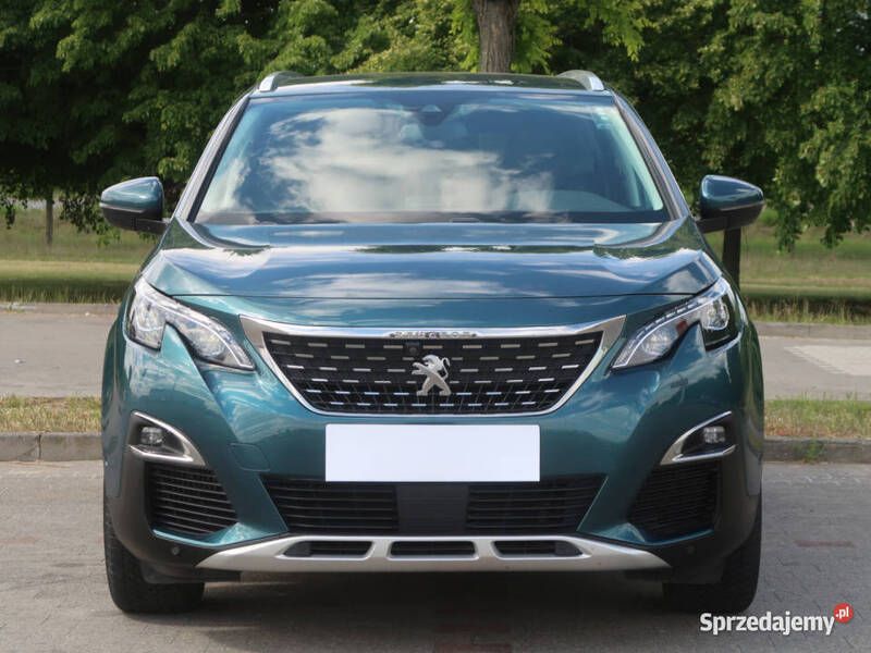 Zielony Używany 2018 Peugeot 5008 Minivan | 68 999 zł (Dość drogi) - Obraz 1/4