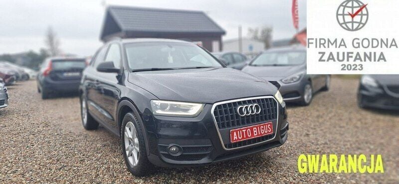 Czarny (metalik) Używany 2012 Audi Q3 SUV | 45 900 zł (Uczciwa cena) - Obraz 1/4