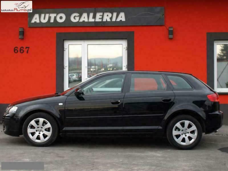 Czarny Używany 2006 Audi A3 Hatchback | 25 500 zł (Drogi) - Obraz 1/4