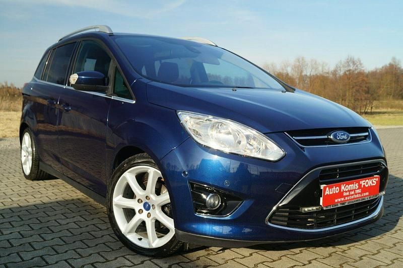Używany Ford Grand C-Max Titanium 163 KM (119 kW) 2012 Niebieski ciemny (metalik) Minivan