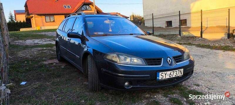 Szary Używany 2006 Renault Laguna II GT Kombi | 9300 zł (Drogi) - Obraz 1/4