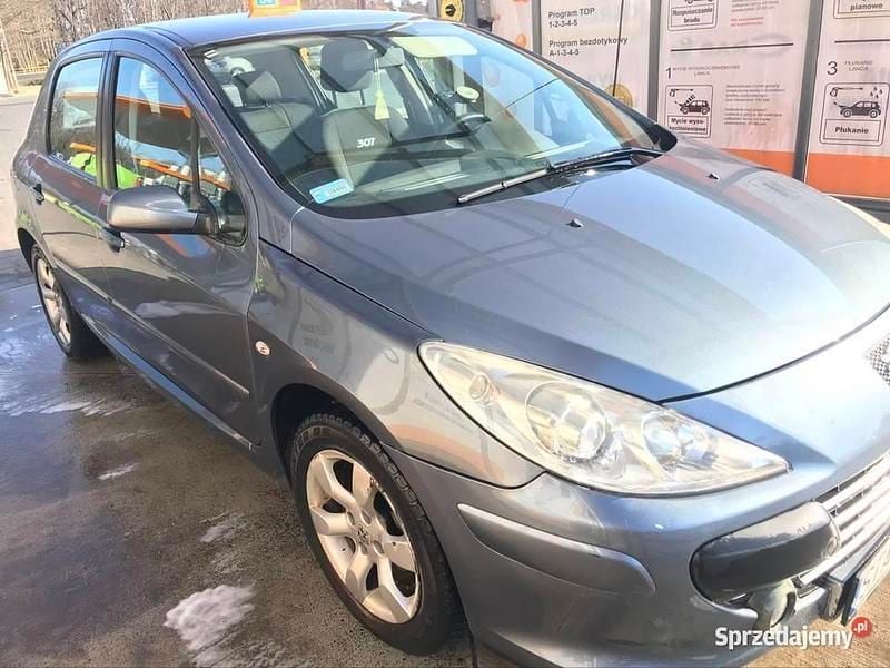 Używany Peugeot 307 2007 Szary Sedan/Limuzyna