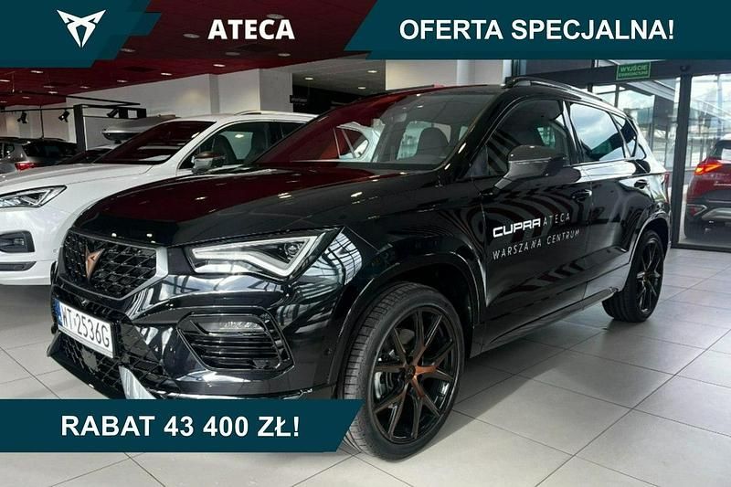 Czarny (metalik) Używany 2023 Cupra Ateca SUV | 126 900 zł (Uczciwa cena) - Obraz 1/4