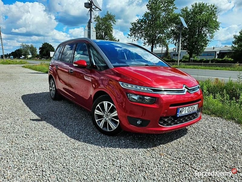 Czerwony Używany 2015 Citroën Grand C4 Picasso Minivan | 33 001 zł (Uczciwa cena) - Obraz 1/4