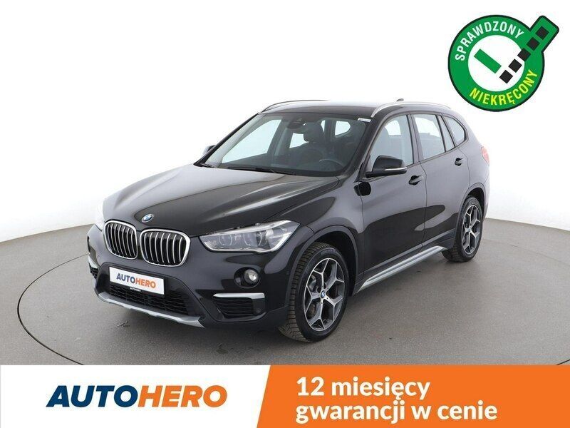 Czarny Używany 2015 BMW X1 SUV | 70 500 zł (Uczciwa cena) - Obraz 1/3