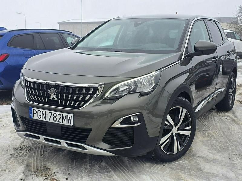 Zielony ciemny (metalik) Używany 2017 Peugeot 3008 Allure SUV | 53 900 zł (Uczciwa cena) - Obraz 1/4