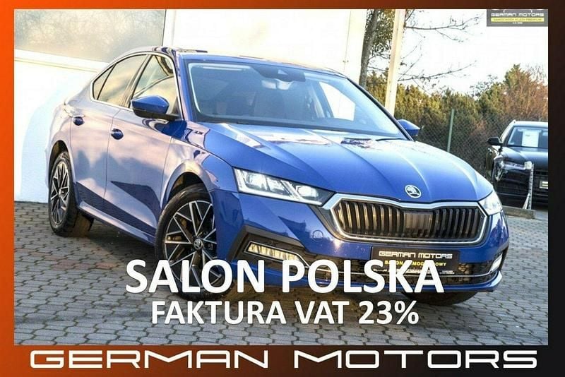 Niebieski Używany 2022 Skoda Octavia Hatchback | 82 900 zł (Dobra cena) - Obraz 1/4
