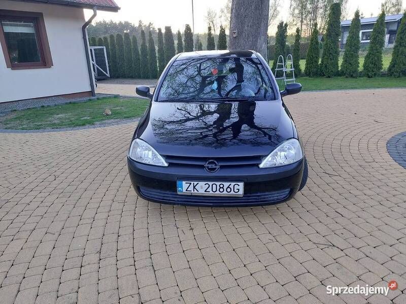 Czarny Używany 2002 Opel Corsa | 4500 zł (Drogi) - Obraz 1/4
