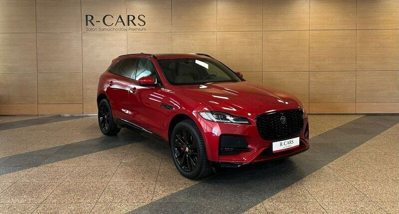 Bordowy (metalik) Używany 2021 Jaguar F-Pace SUV | 164 300 zł (Drogi) - Obraz 1/4