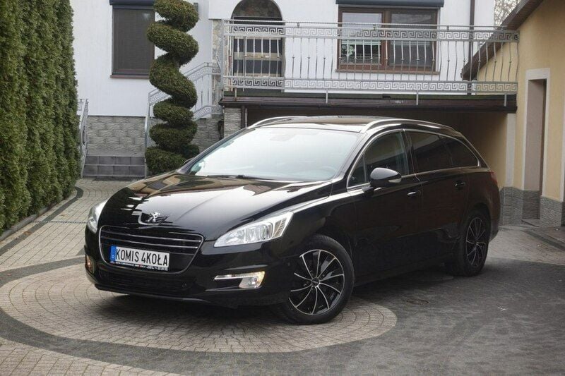 Czarny (metalik) Używany 2013 Peugeot 508 Kombi | 27 900 zł (Dobra cena) - Obraz 1/4