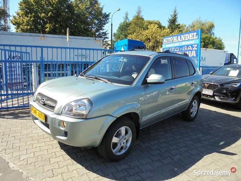 Zielony Używany 2008 Hyundai Tucson Edition+ SUV | 19 900 zł (Super Cena) - Obraz 1/4