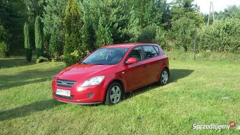 Czerwony Używany 2009 Kia Ceed Hatchback | 13 900 zł (Super Cena) - Obraz 1/4