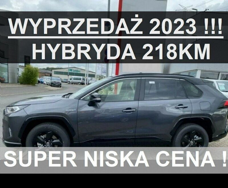 Szary (metalik) Używany 2023 Toyota RAV4 Hybrid SUV | 187 998 zł (Dość drogi) - Obraz 1/4