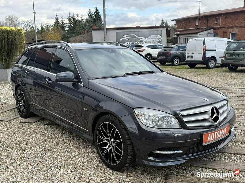 Szary Używany 2010 Mercedes C200 Avantgarde Kombi | 29 900 zł (Dość drogi) - Obraz 1/4
