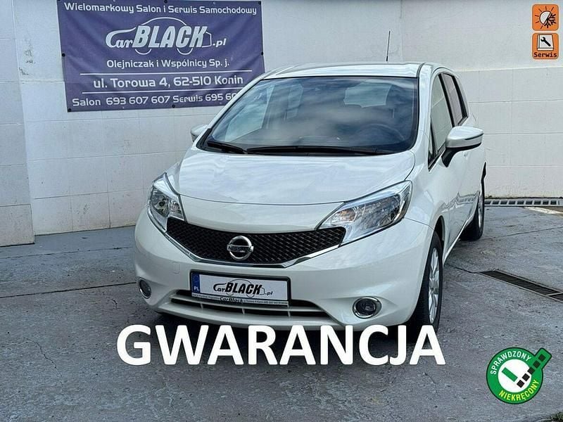 Biały Używany 2017 Nissan Note Minivan | 28 890 zł (Dobra cena) - Obraz 1/4