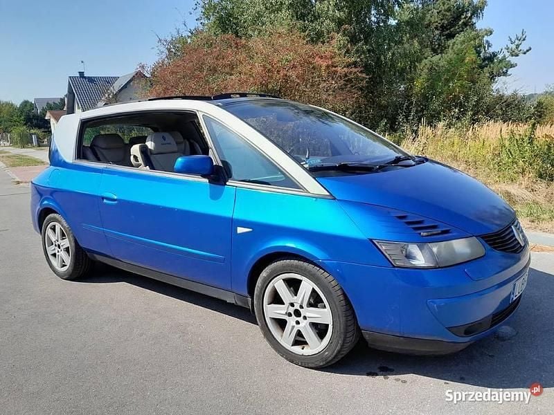 Niebieski Używany 2000 Renault Avantime Coupe | 17 700 zł - Obraz 1/4
