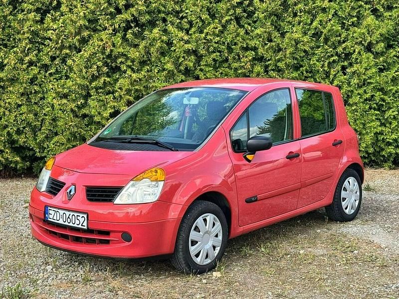Czerwony Używany 2007 Renault Modus Minivan | 6900 zł (Dobra cena) - Obraz 1/4