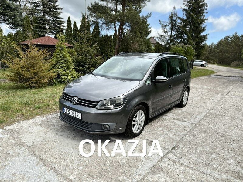 Szary (metalik) Używany 2011 VW Touran Minivan | 21 700 zł (Uczciwa cena) - Obraz 1/4