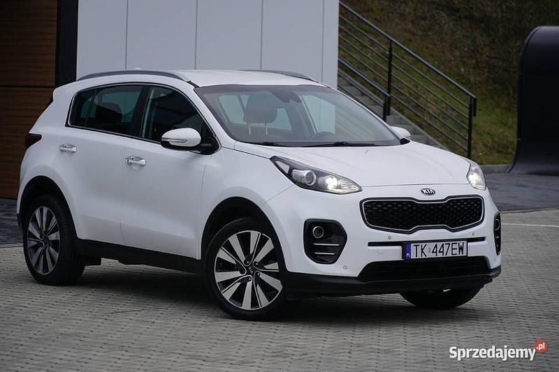 Biały Używany 2016 Kia Sportage 2 SUV | 59 500 zł (Uczciwa cena) - Obraz 1/4