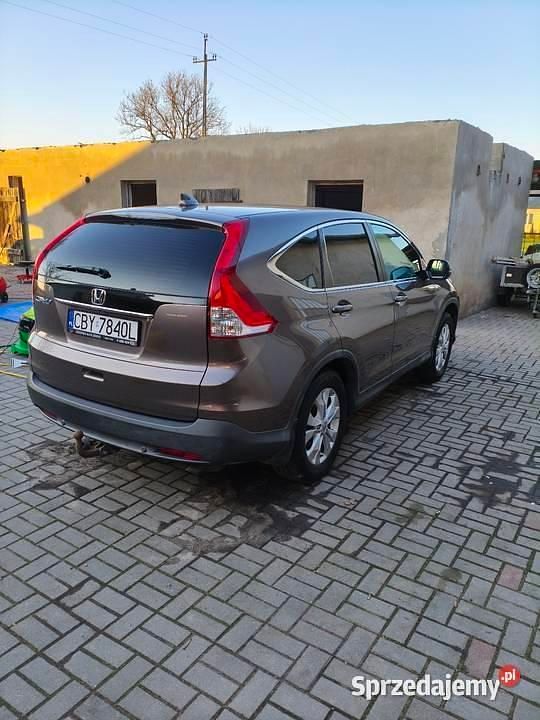 Brązowy Używany 2013 Honda CR-V Elegance SUV | 44 900 zł (Uczciwa cena) - Obraz 1/4