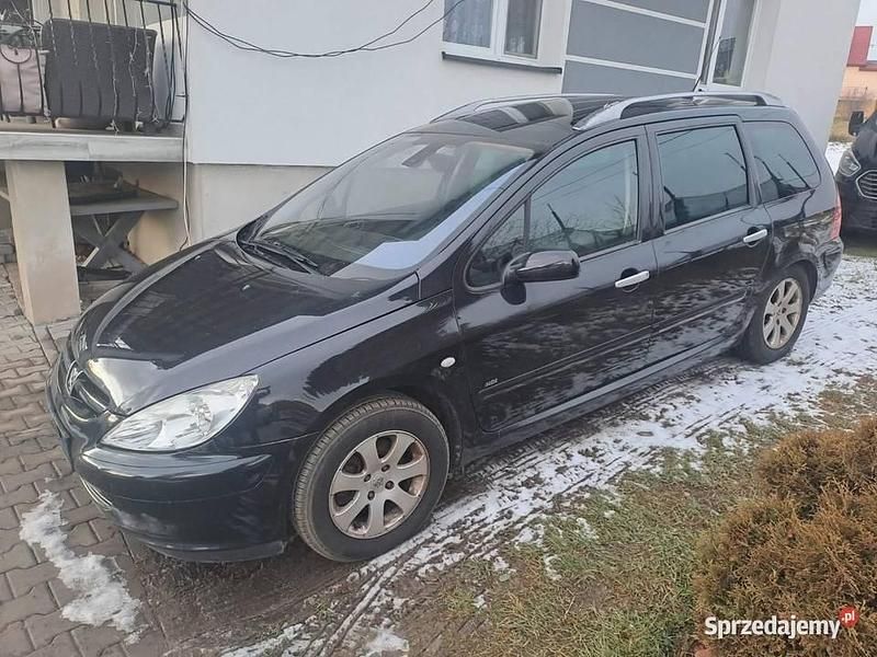Czarny Używany 2004 Peugeot 307 Kombi | 2900 zł (Uczciwa cena) - Obraz 1/3