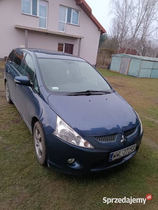 Używany Mitsubishi Grandis 2007 Granatowy Minivan
