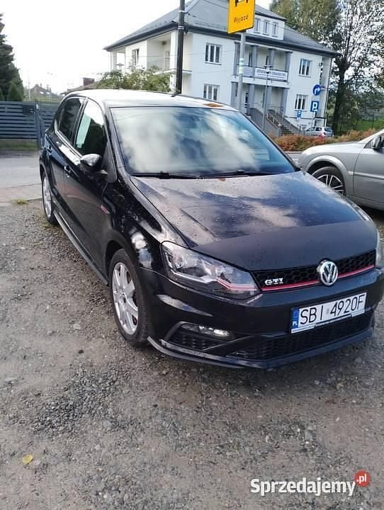 Czarny Używany 2015 VW Polo GTI Hatchback | 42 900 zł - Obraz 1/4
