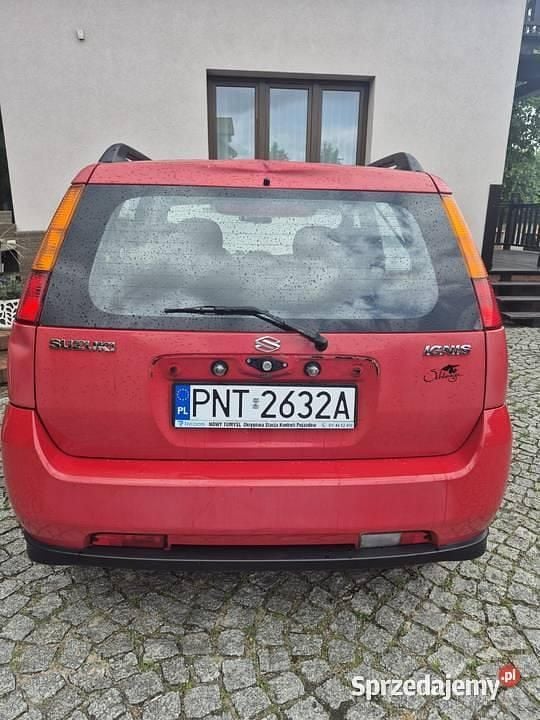 Używany Suzuki Ignis 2004 Czerwony Hatchback