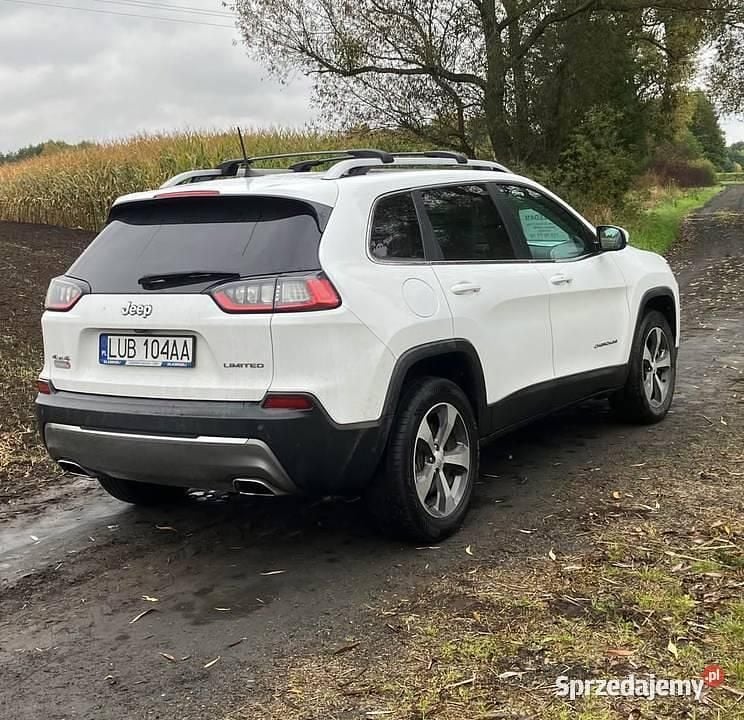 Biały Używany 2019 Jeep Cherokee Limited SUV | 79 999 zł (Dobra cena) - Obraz 1/4