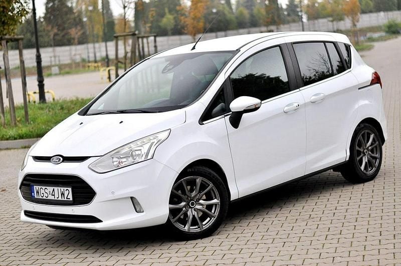 Biały (metalik) Używany 2012 Ford B-MAX Minivan | 17 700 zł (Dość drogi) - Obraz 1/4