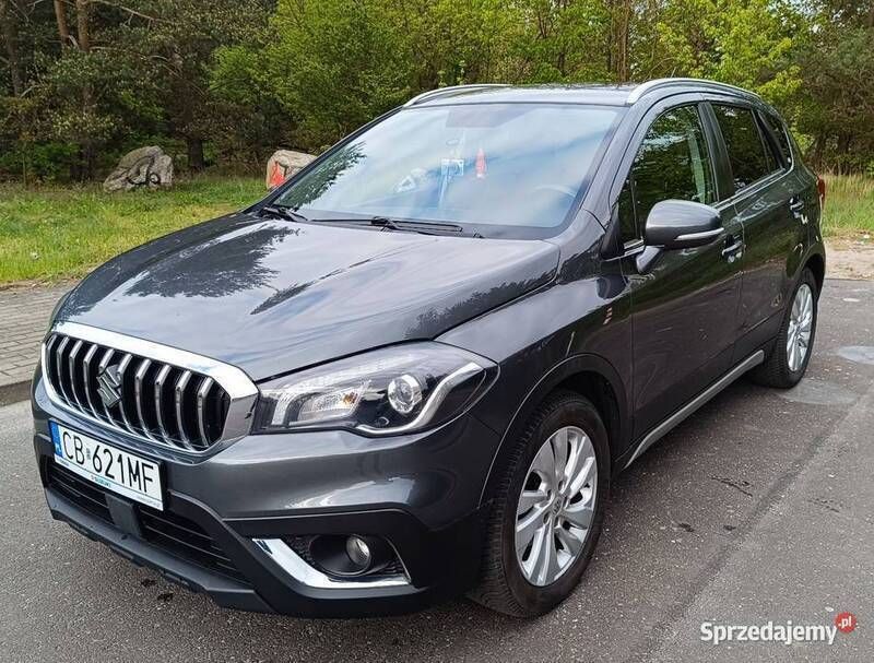 Grafitowy Używany 2017 Suzuki SX4 S-Cross SUV | 46 000 zł (Dobra cena) - Obraz 1/4