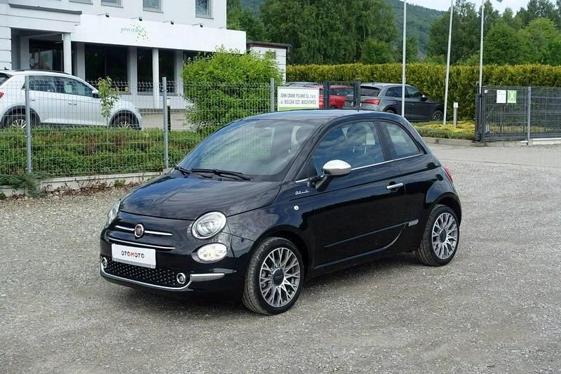 Czarny (metalik) Używany 2022 Fiat 500 Hatchback | 44 800 zł (Dobra cena) - Obraz 1/4