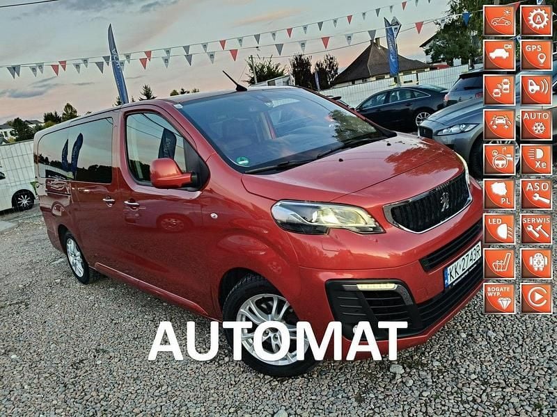 Pomarańczowy (metalik) Używany 2019 Peugeot Traveller Van | 74 900 zł - Obraz 1/4