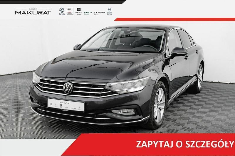 Szary (metalik) Używany 2021 VW Passat Elegance Sedan/Limuzyna | 84 850 zł (Dobra cena) - Obraz 1/4