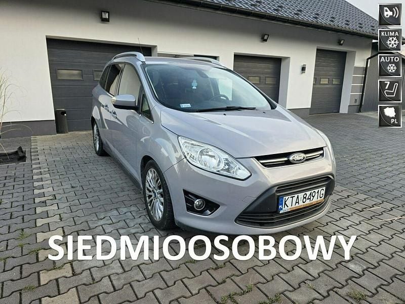 Szary Używany 2011 Ford Grand C-Max Minivan | 22 900 zł (Uczciwa cena) - Obraz 1/4
