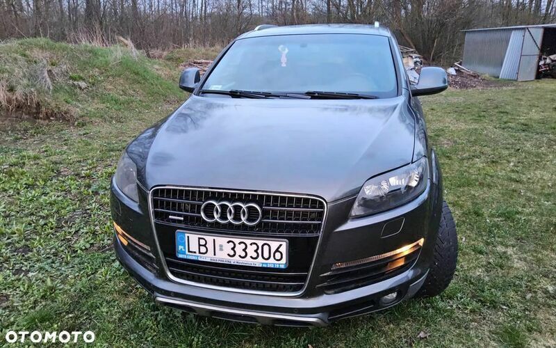 Szary Używany 2009 Audi Q7 S-Line SUV | 45 900 zł (Super Cena) - Obraz 1/4