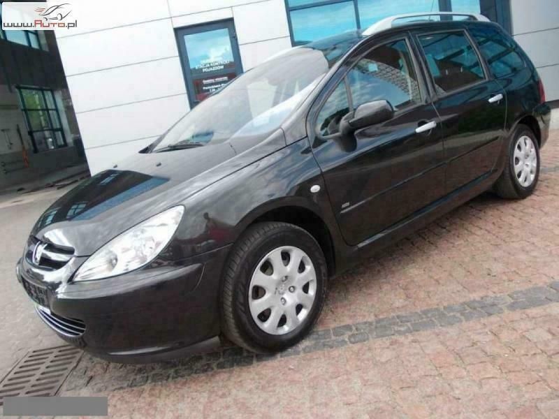 Czarny (metalik) Używany 2006 Peugeot 307 Sedan/Limuzyna | 16 900 zł - Obraz 1/4