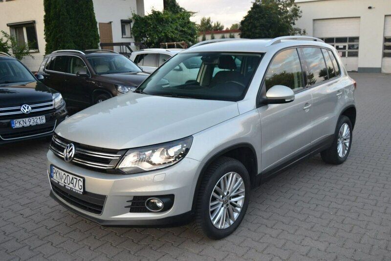 Srebrny Używany 2011 VW Tiguan SUV | 47 900 zł (Dość drogi) - Obraz 1/4