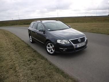 Szary Używany 2008 VW Passat Kombi | 7800 zł (Dobra cena) - Obraz 1/4