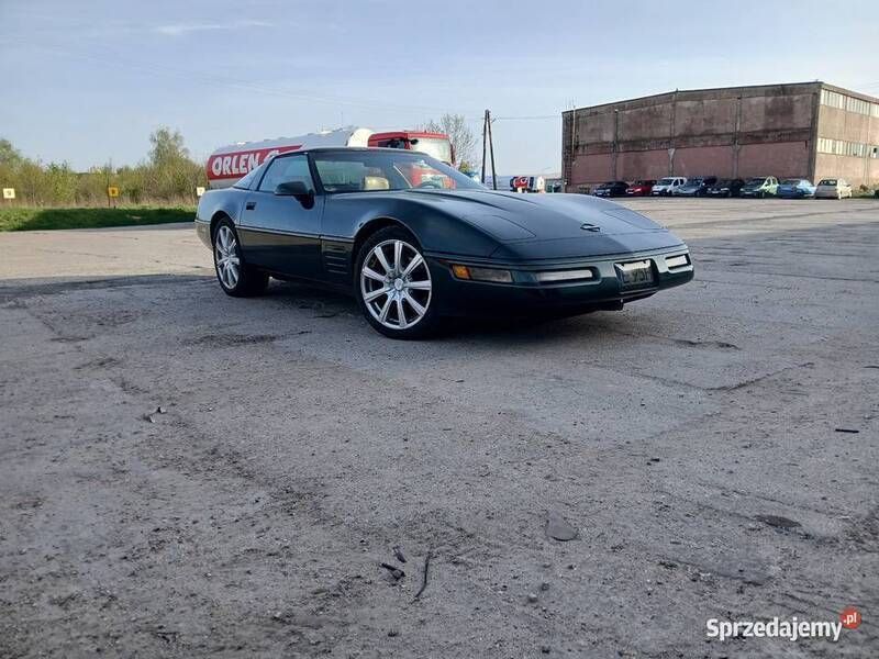 Zielony Używany 1993 Corvette C4 | 78 000 zł - Obraz 1/4