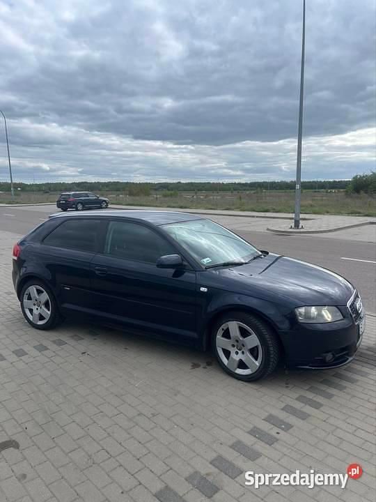 Używany Audi A3 S-Line 2007 Granatowy Hatchback