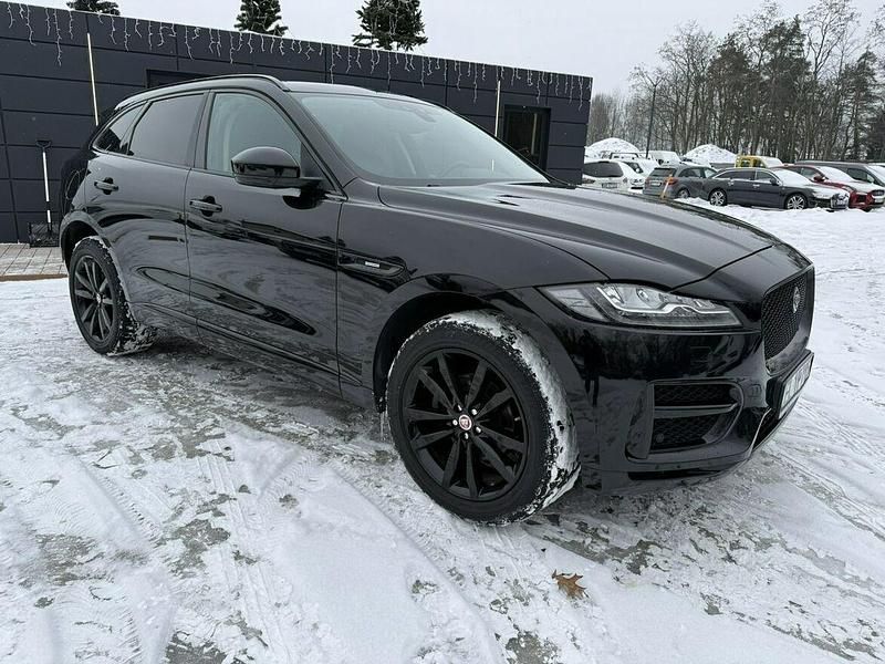 Używany Jaguar F-Pace R-Sport 2018 Czarny SUV