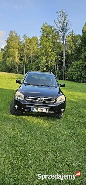 Czarny Używany 2008 Toyota RAV4 SUV | 24 900 zł (Uczciwa cena) - Obraz 1/4