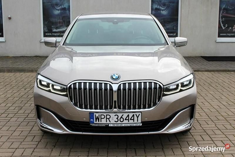 Złoty Używany 2021 BMW 745 Sedan/Limuzyna | 219 900 zł - Obraz 1/4